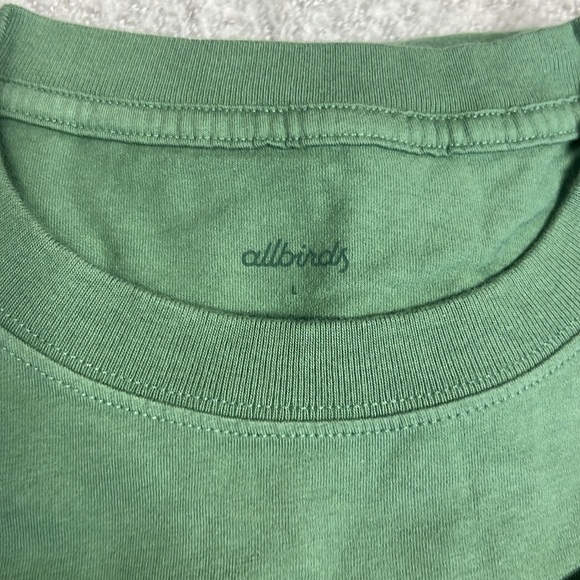 NWT allbirds Cotton Long Sleeve Tee Hazy Cargo - NWT - Picture 8 of 10